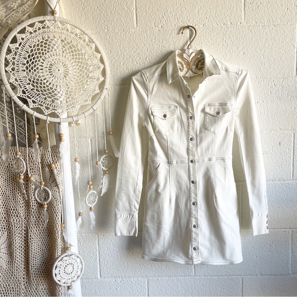 NWOT Free People Dynamite Dress White